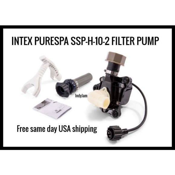 Intex SSP-H-10-2 Intex  PureSpa 120v  SSP-H-10-2 , Filter Pump replacement KIT - Picture 1 of 4